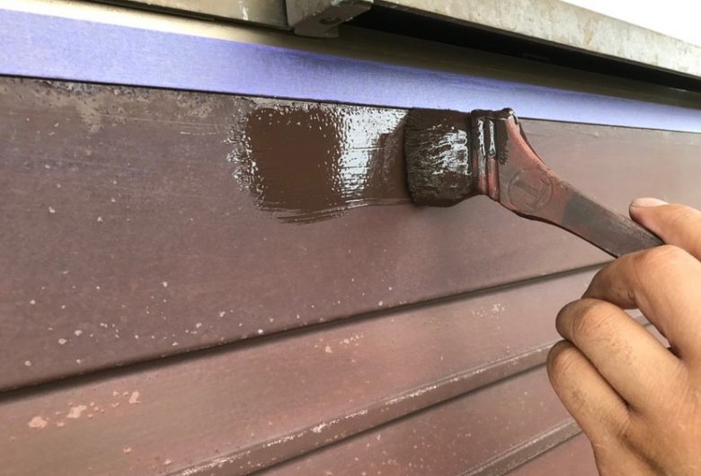 白井市　木部塗装　屋根塗装
